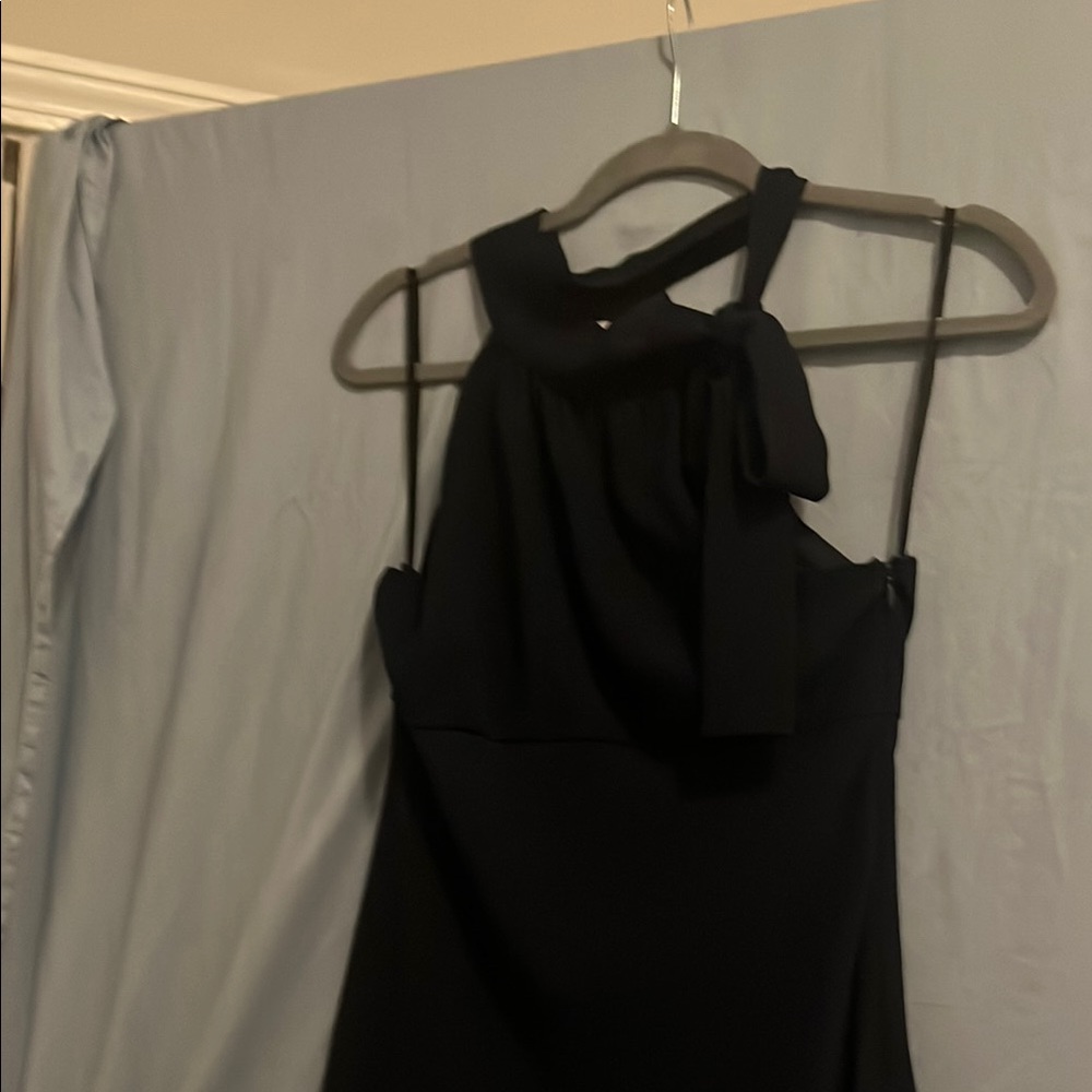 Rampage Black One Shoulder Sheath Dress